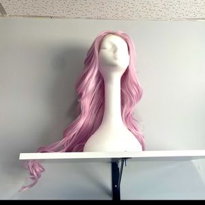 Lilac color wig 24 inch Very cute